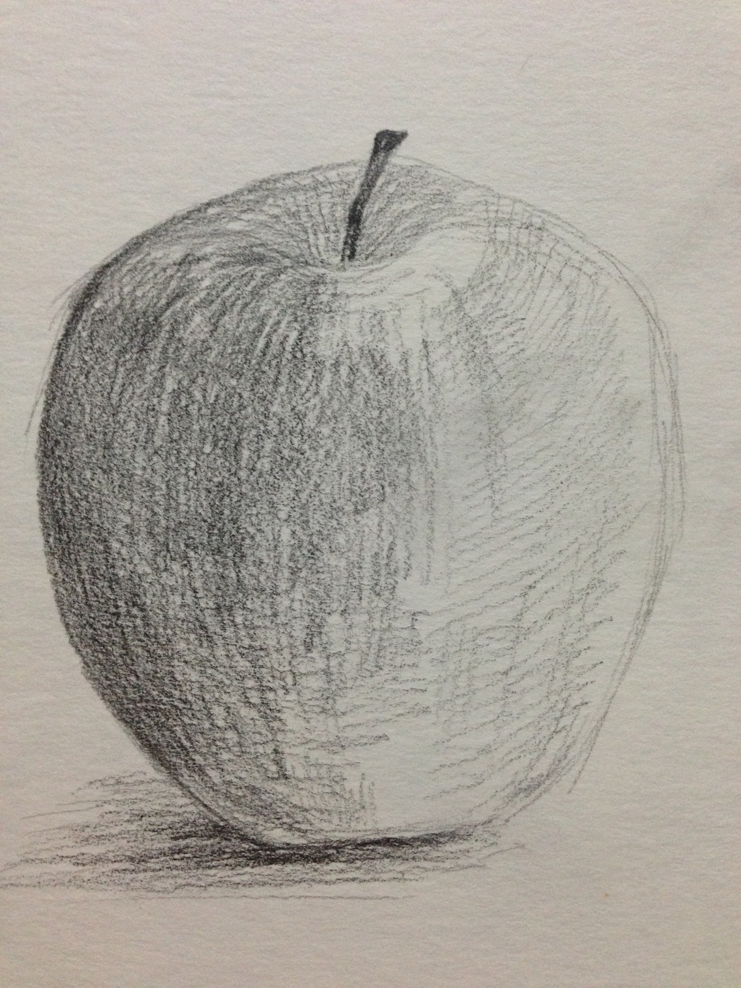 りんごデッサン 描き始め編 S S絵画教室
